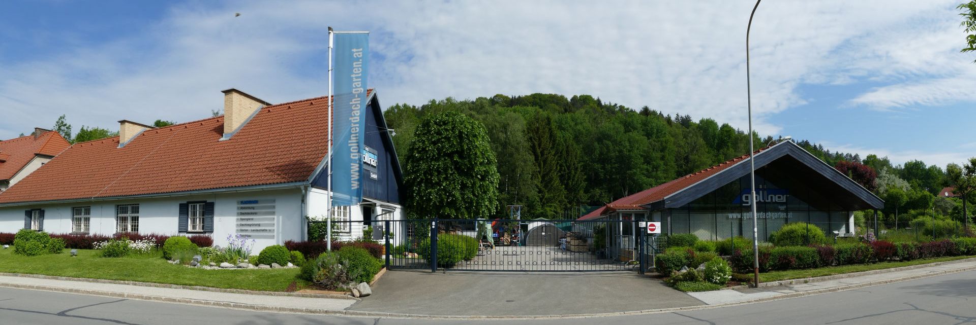 Firmengelände in Kapfenberg - Gollner GmbH - Dachdeckerei, Spenglerei, Garten- und Landschaftsgestalter